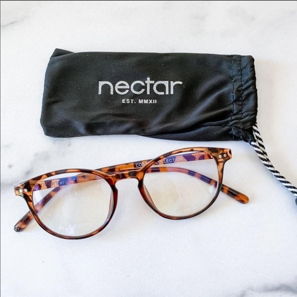 New - Nectar Brown Tortoise Blue Light Glasses